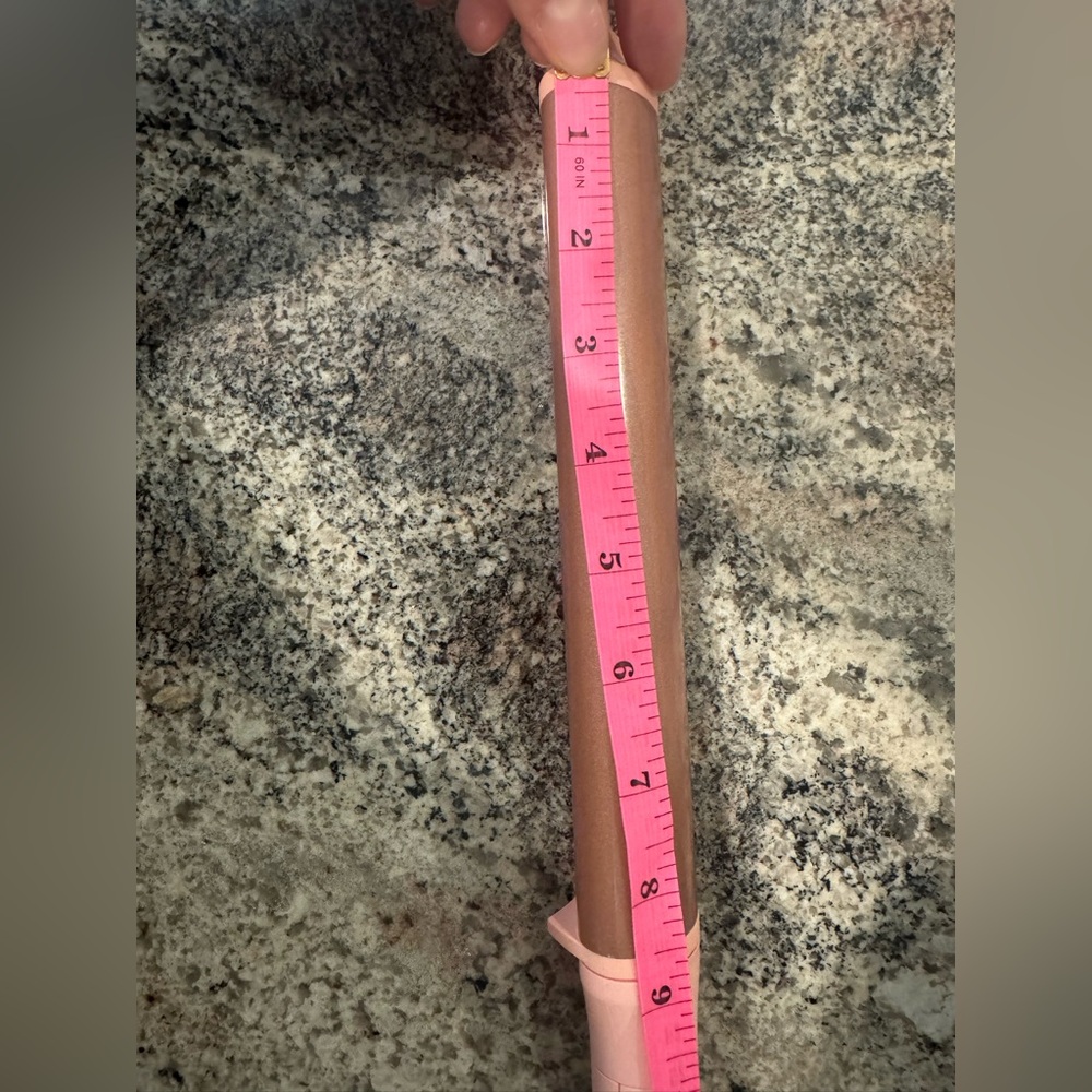 Long barrel curling wand
